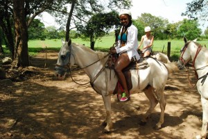 horseback riding b